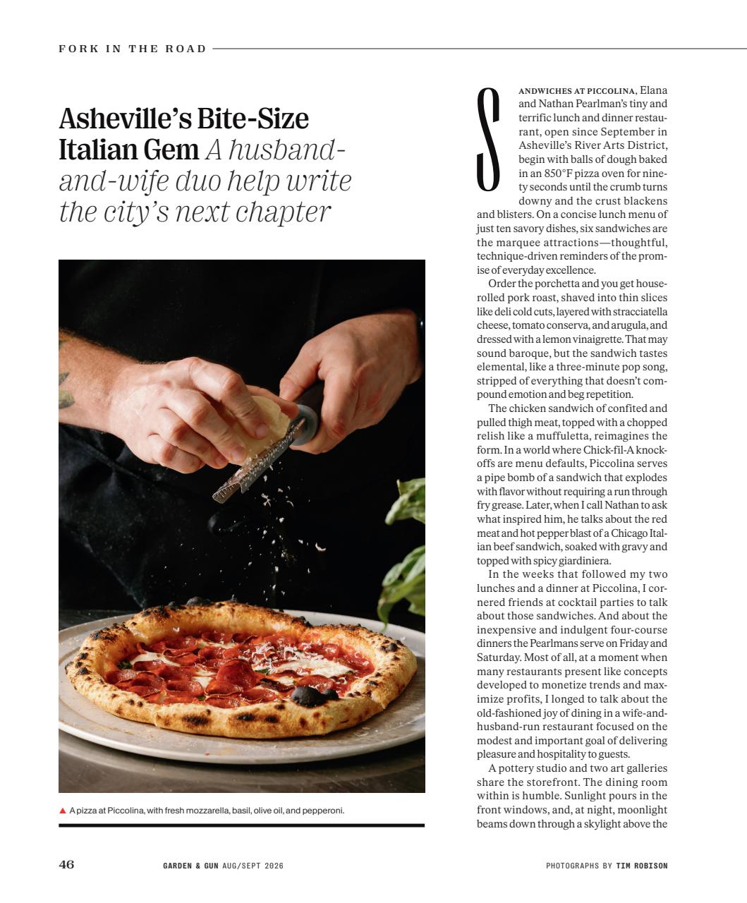 Garden and Gun Magazine Preview Pages