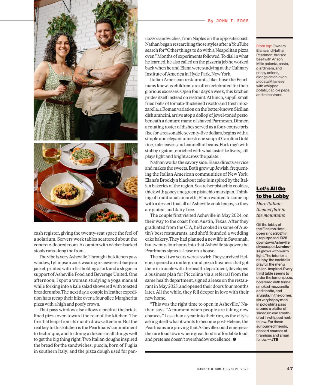 Garden and Gun Magazine Preview Pages