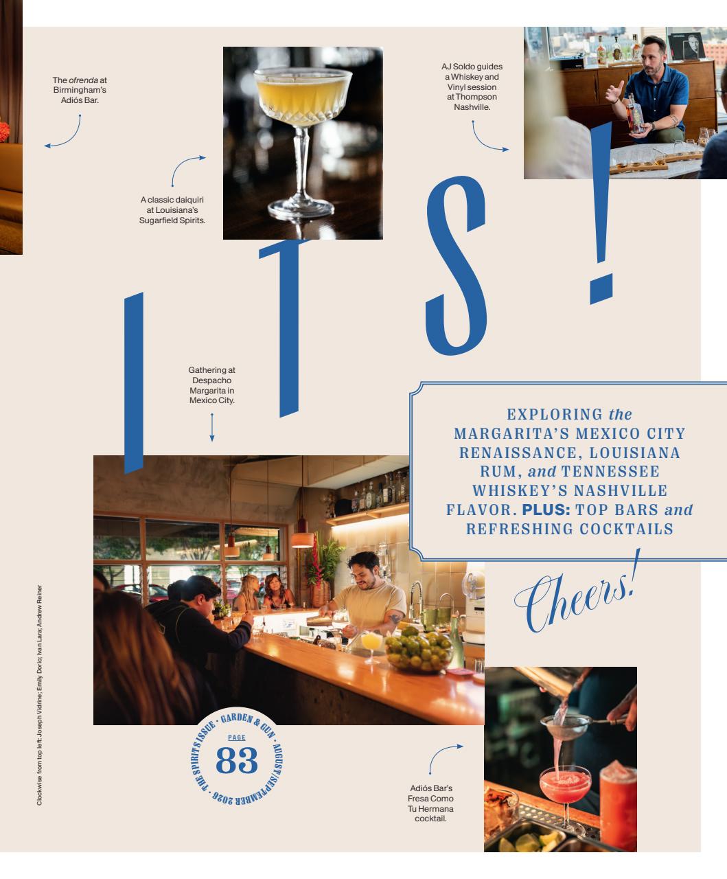 Garden and Gun Magazine Preview Pages