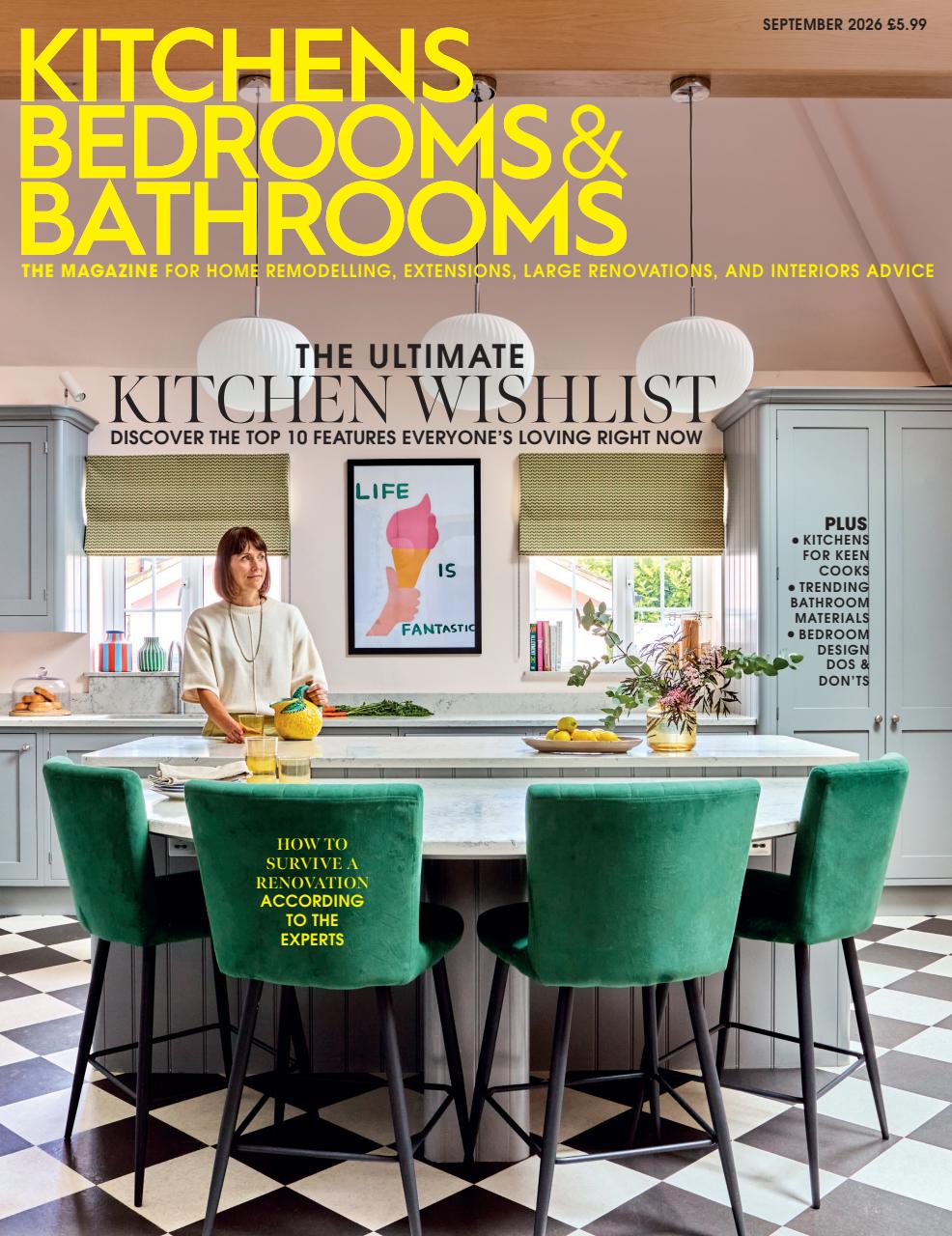 Kitchens Bedrooms & Bathrooms magazine Preview Pages