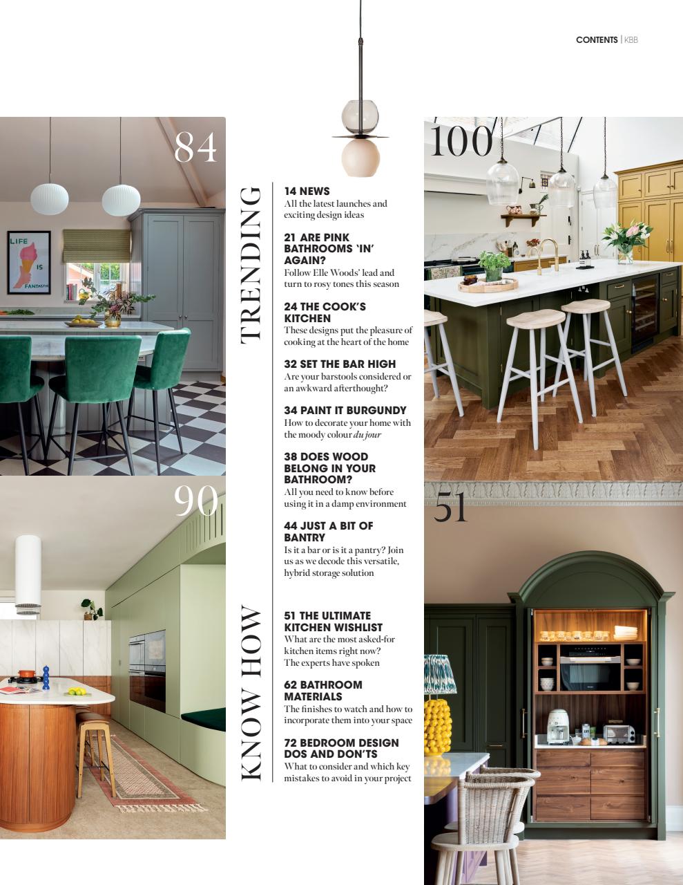 Kitchens Bedrooms & Bathrooms magazine Preview Pages