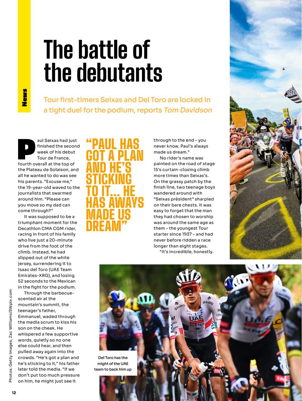 Cycling Weekly Preview Pages