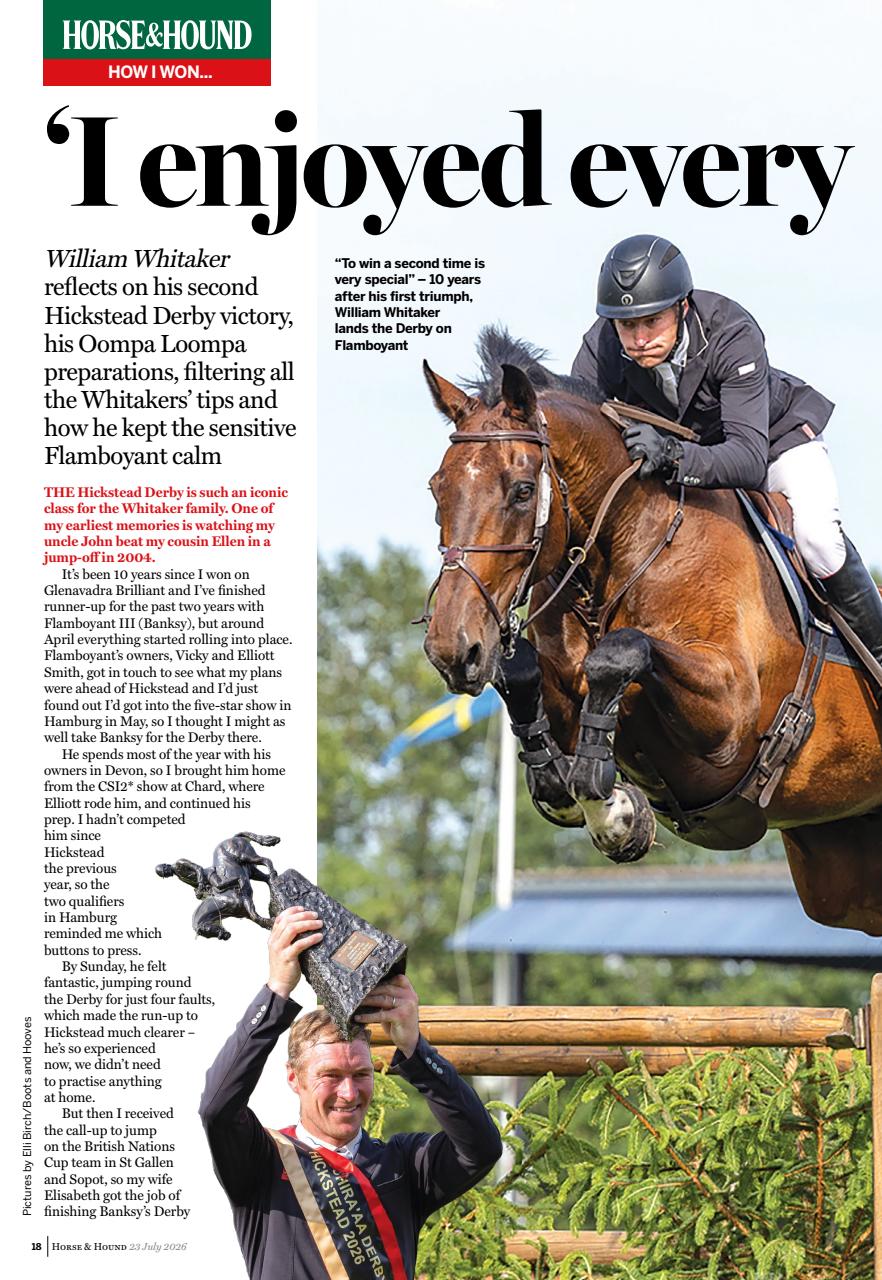 Horse & Hound Preview Pages