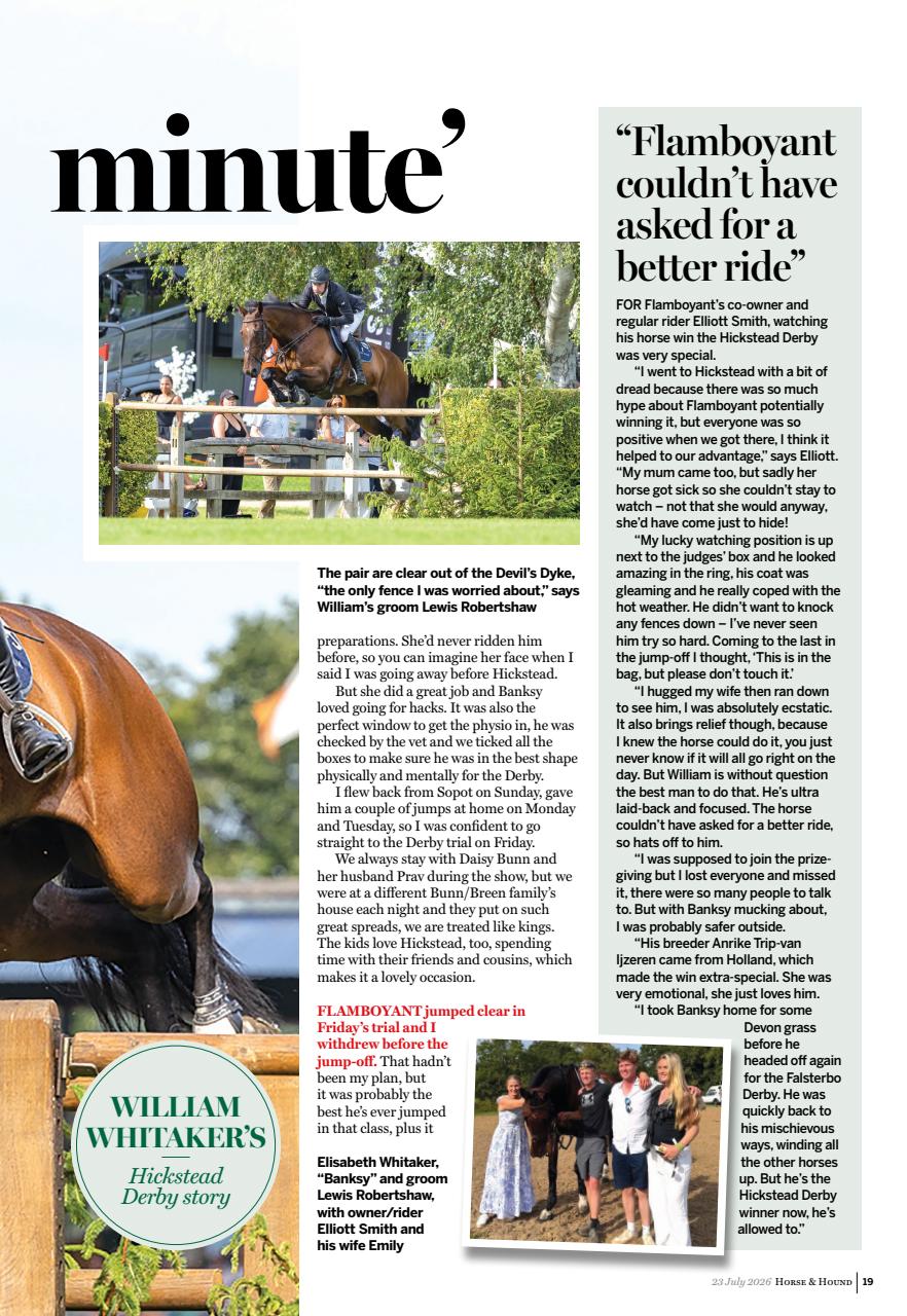 Horse & Hound Preview Pages