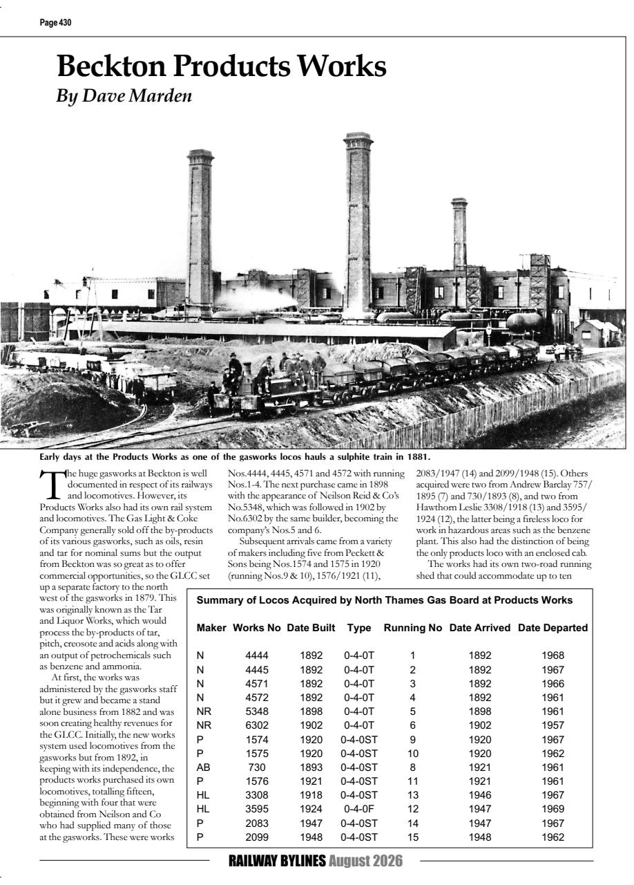 Railway Bylines Preview Pages