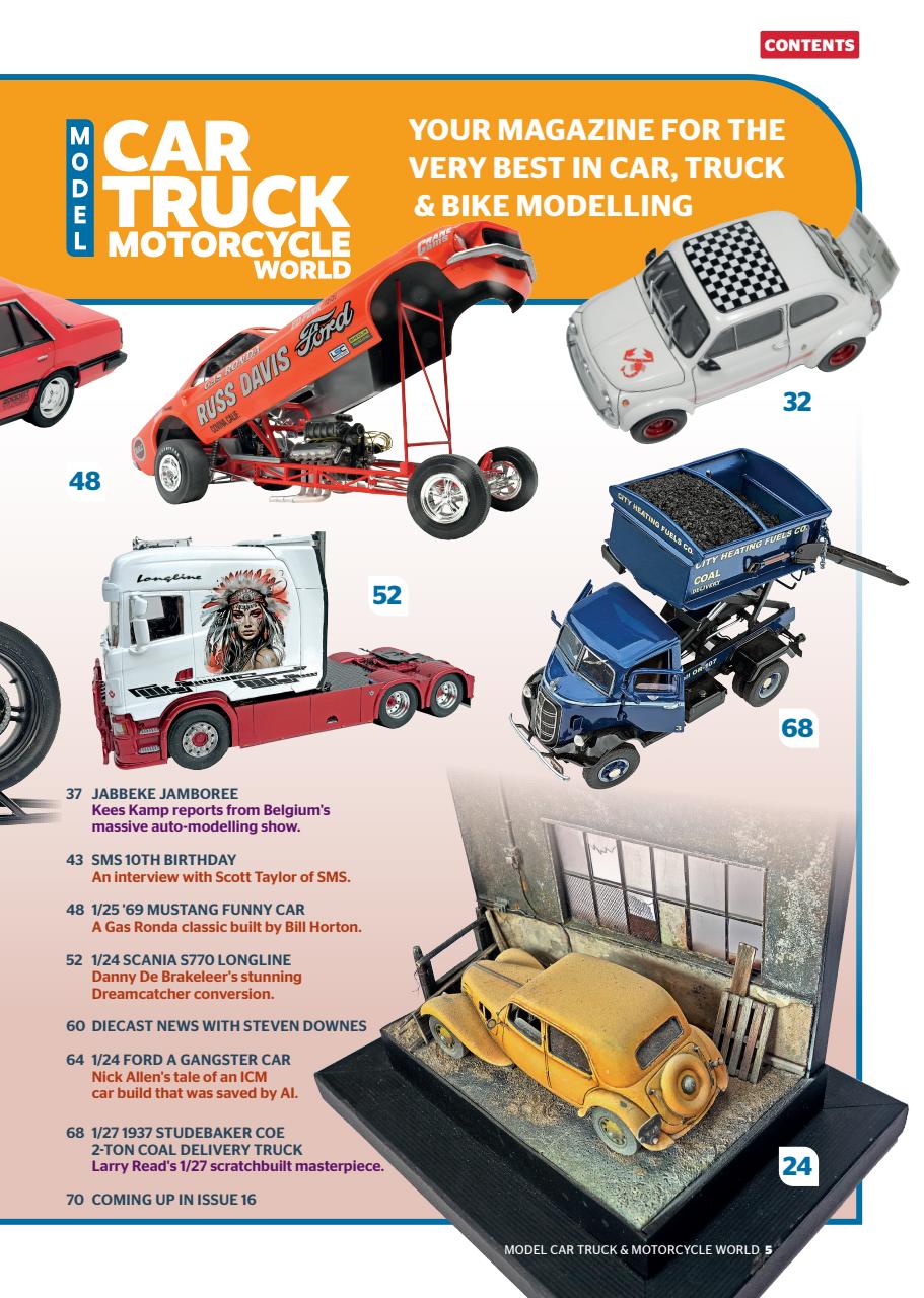 Model Car Truck Motorcycles World Preview Pages