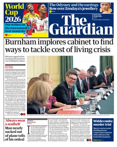 The Guardian Newspaper issue Wednesday, 22 July 2026