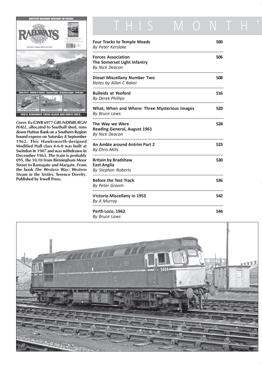 British Railways Illustrated Preview Pages