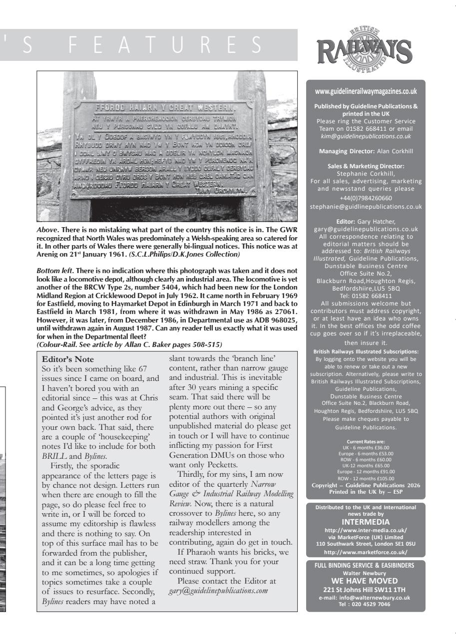 British Railways Illustrated Preview Pages