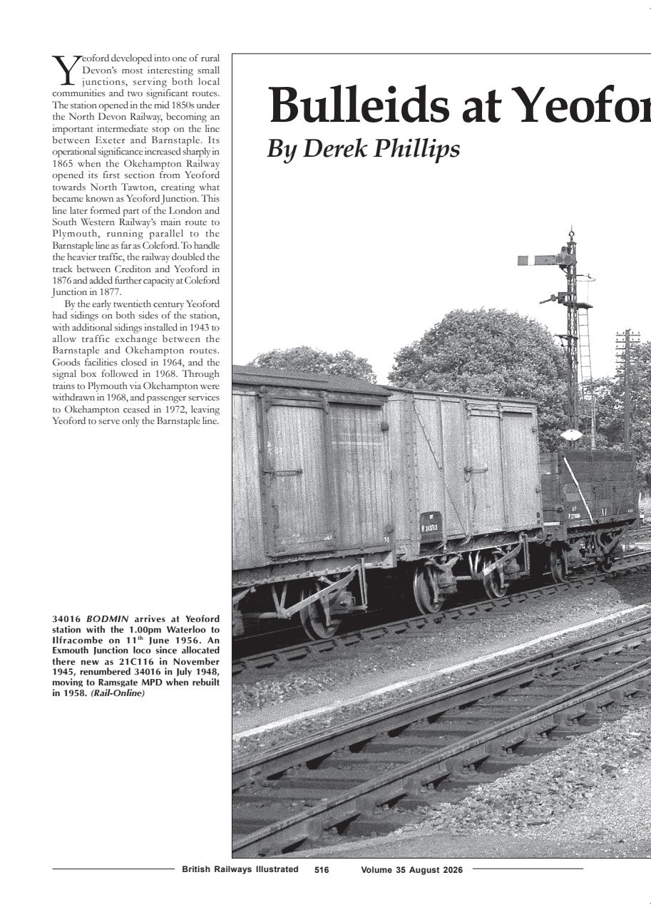 British Railways Illustrated Preview Pages
