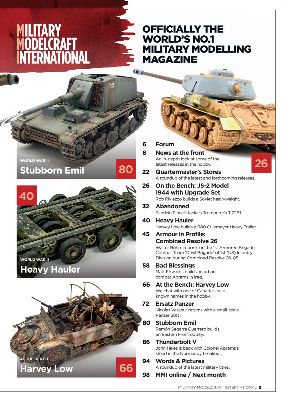 Military Modelcraft International Preview Pages