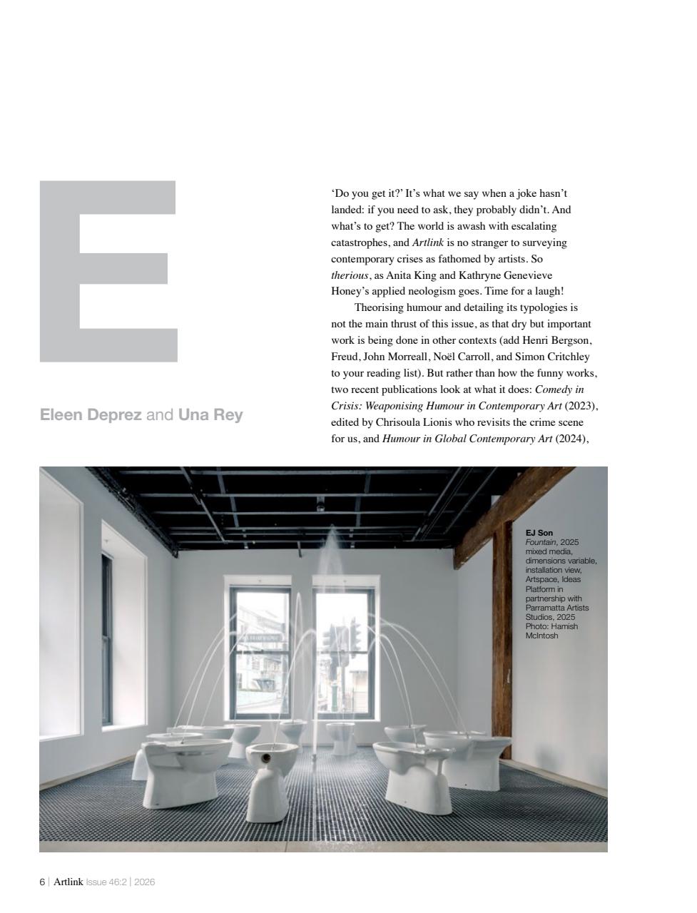 Artlink Magazine Preview Pages