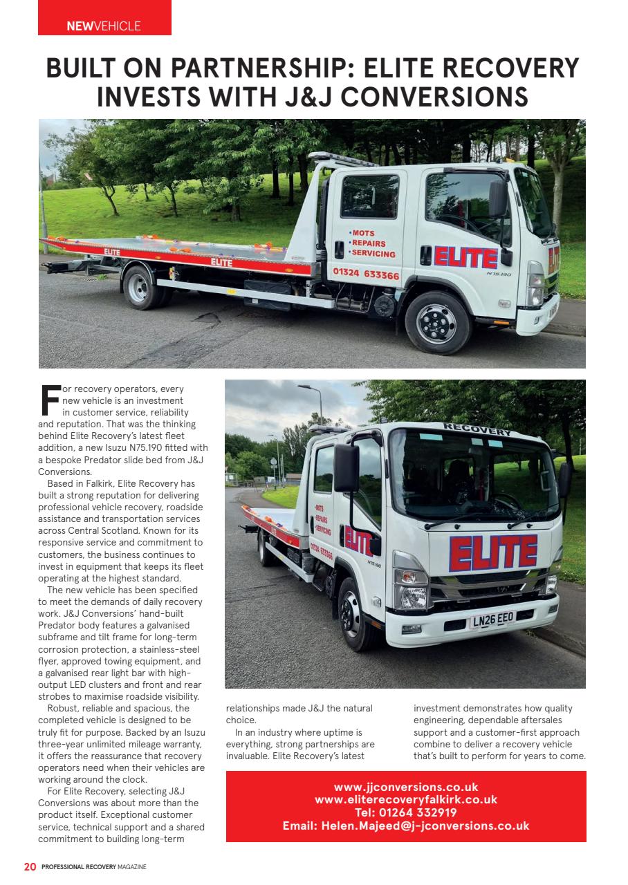 Professional Recovery Magazine Preview Pages