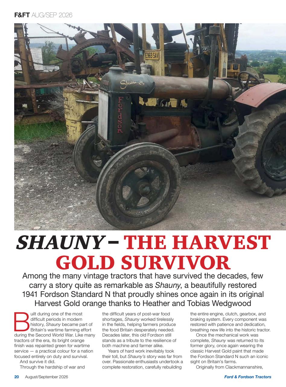 Ford & Fordson Preview Pages