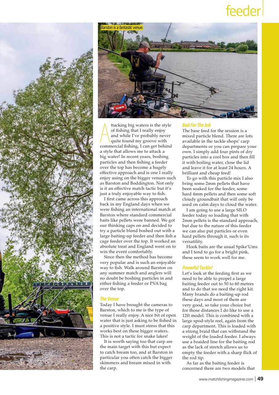 Match Fishing Preview Pages