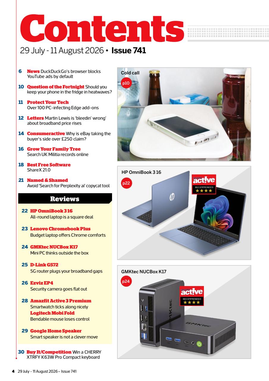 Computer Active Preview Pages