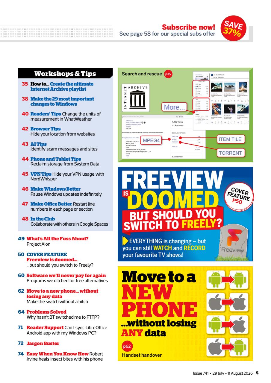 Computer Active Preview Pages