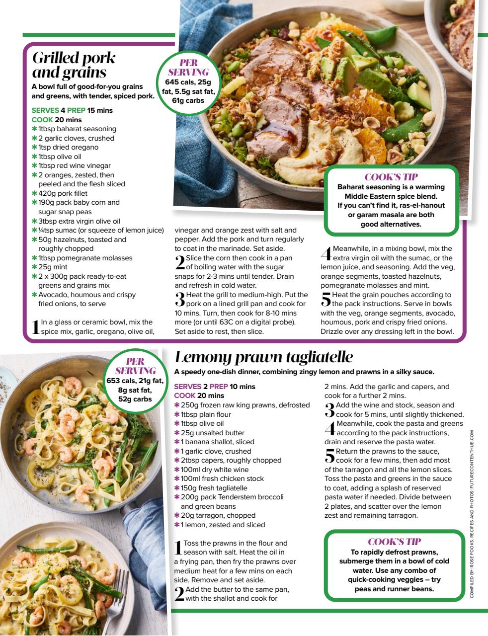 Woman's Weekly Preview Pages
