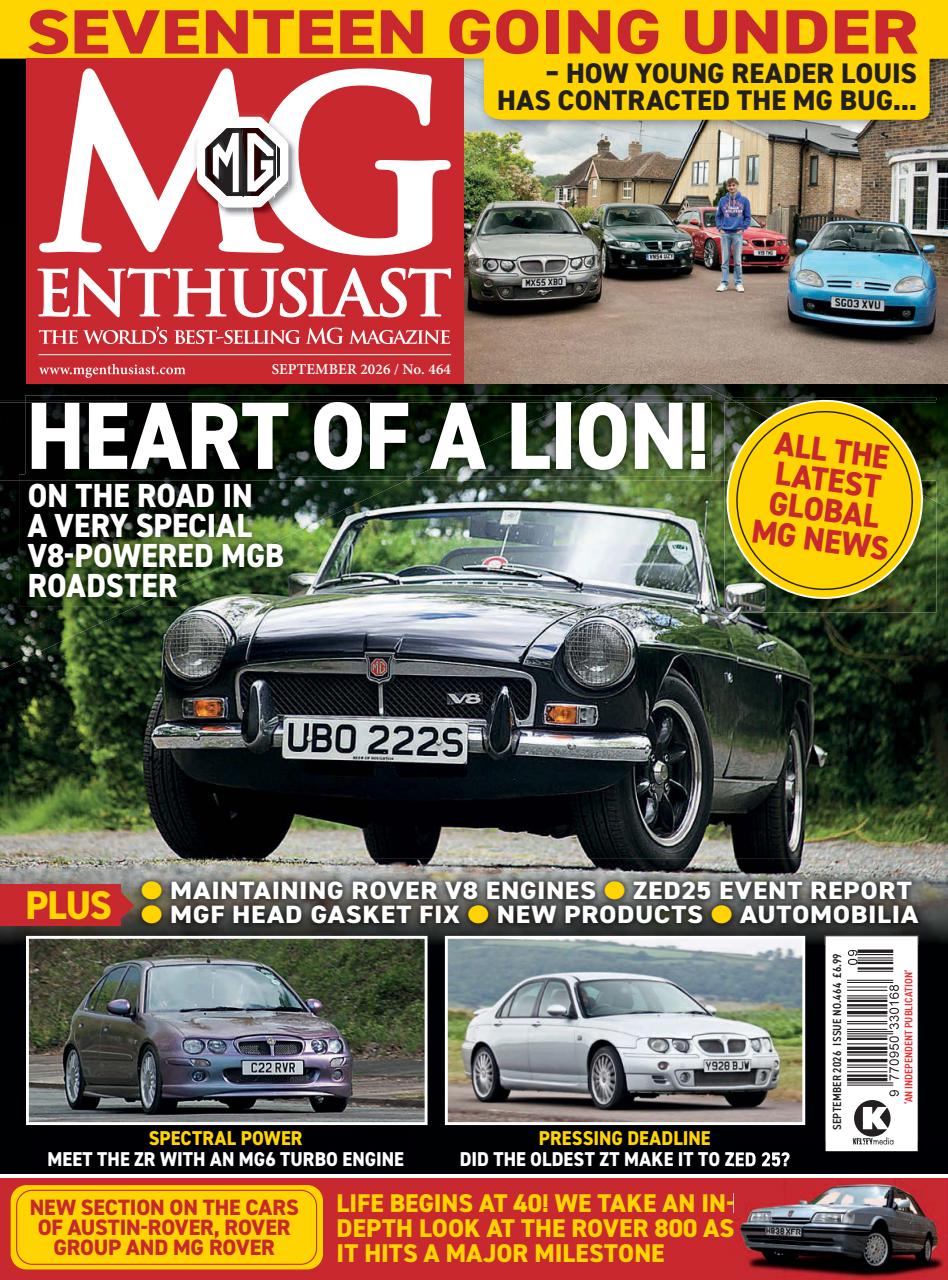 MG Enthusiast Preview Pages