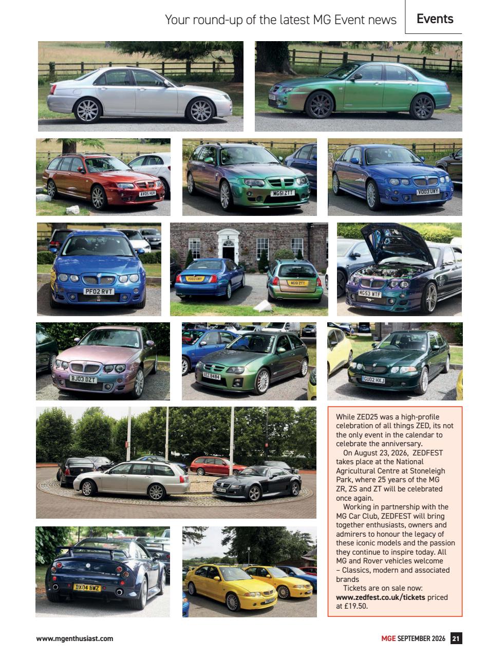 MG Enthusiast Preview Pages