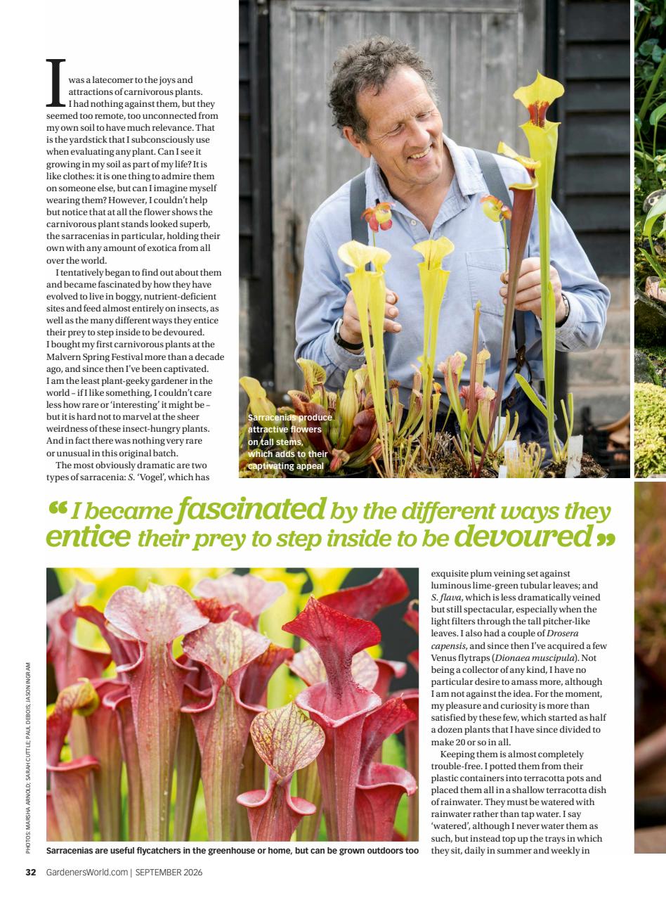 BBC Gardeners’ World Magazine Preview Pages
