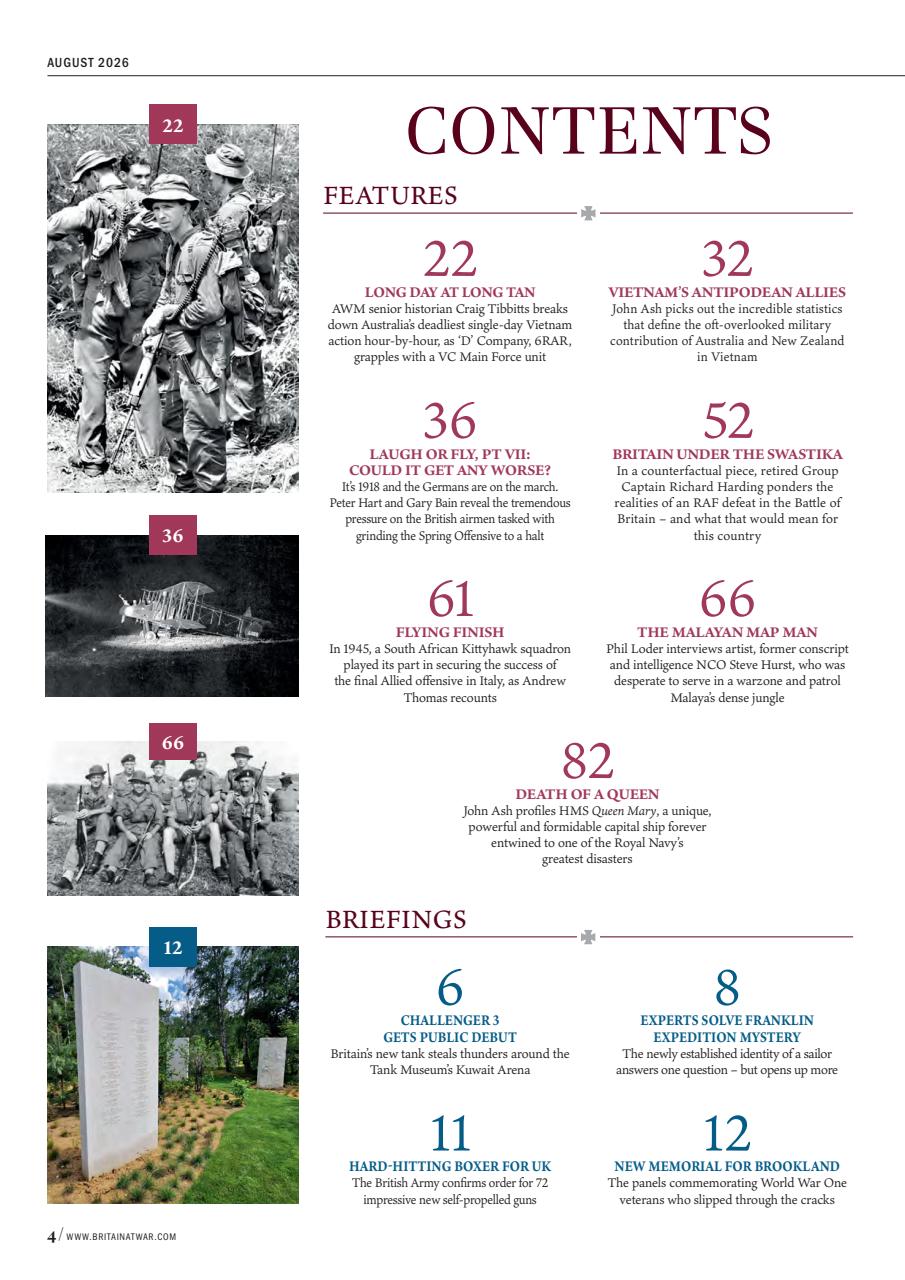 Britain at War Magazine Preview Pages