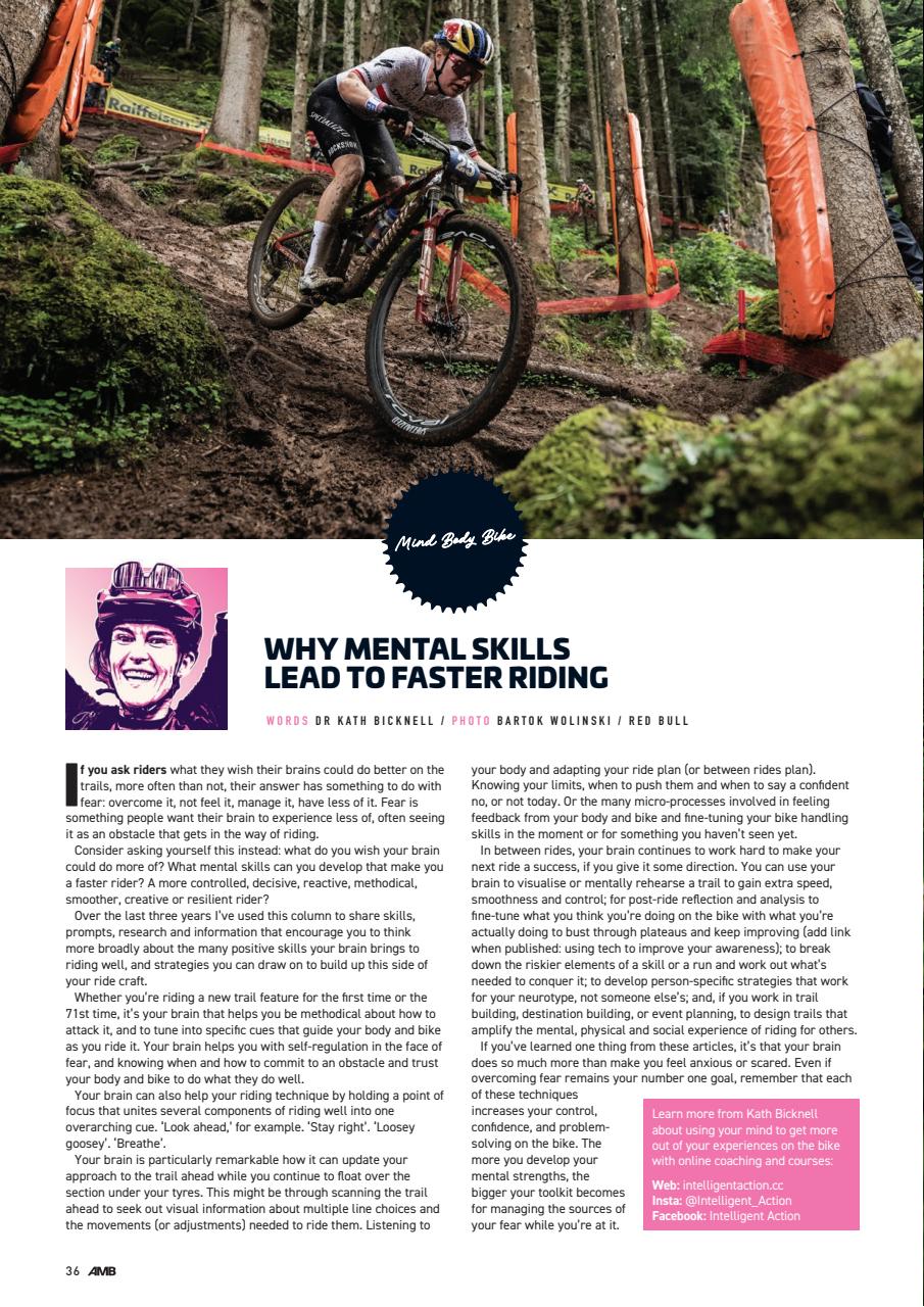 Australian Mountain Bike (AMB) Magazine Preview Pages