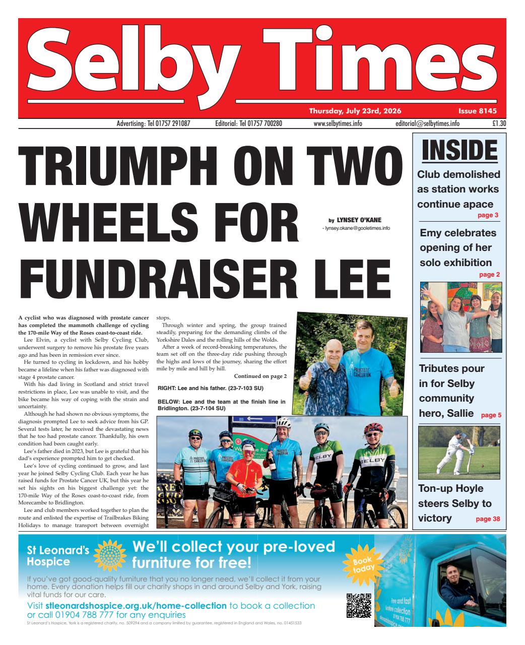 Selby Times Preview Pages