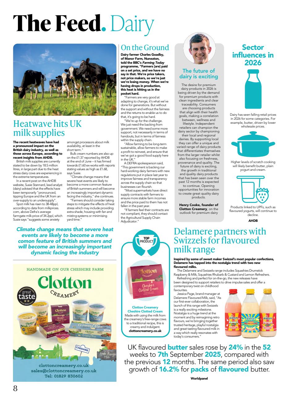 Speciality Food Preview Pages