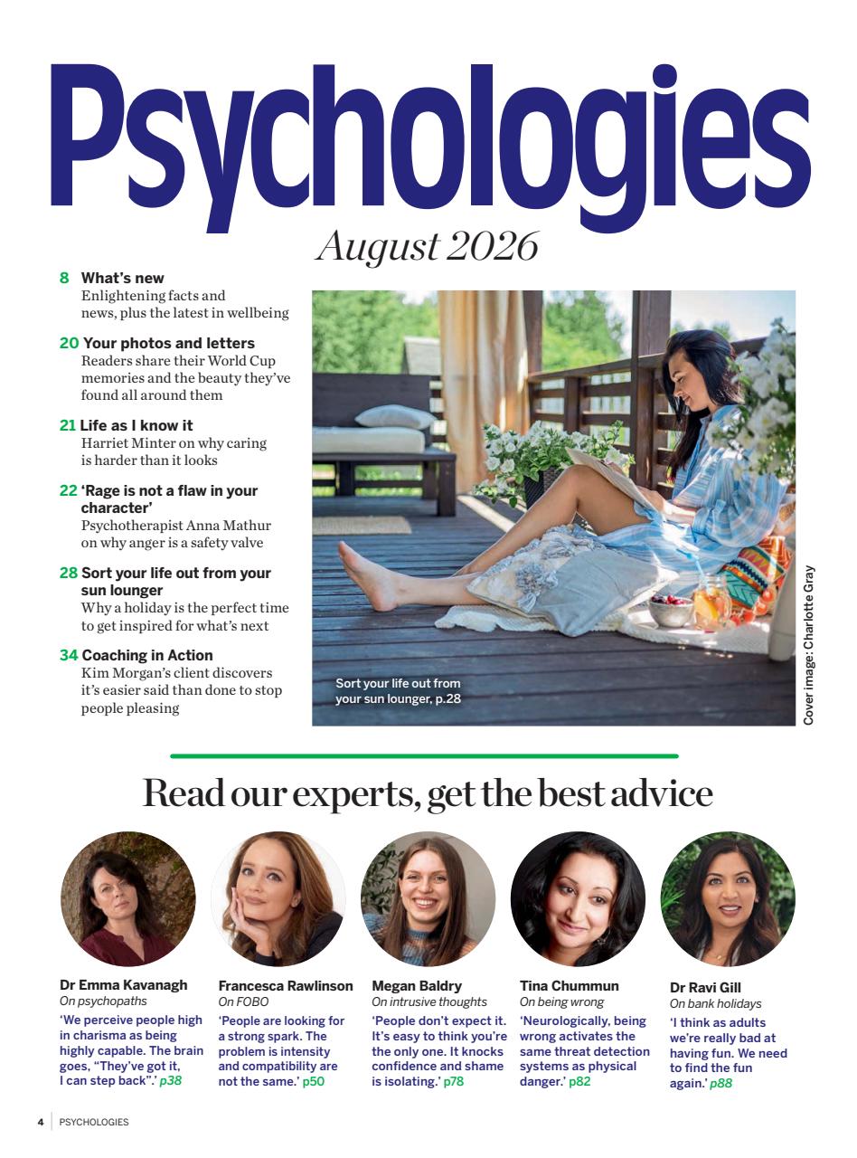 Psychologies Preview Pages