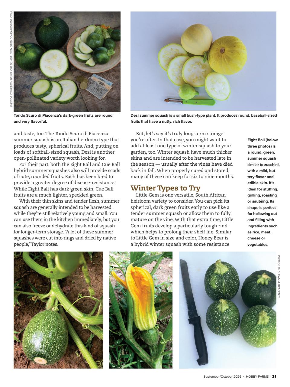 Hobby Farms Magazine Preview Pages