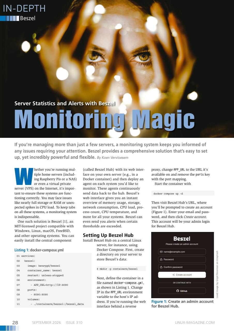 Linux Magazine Preview Pages