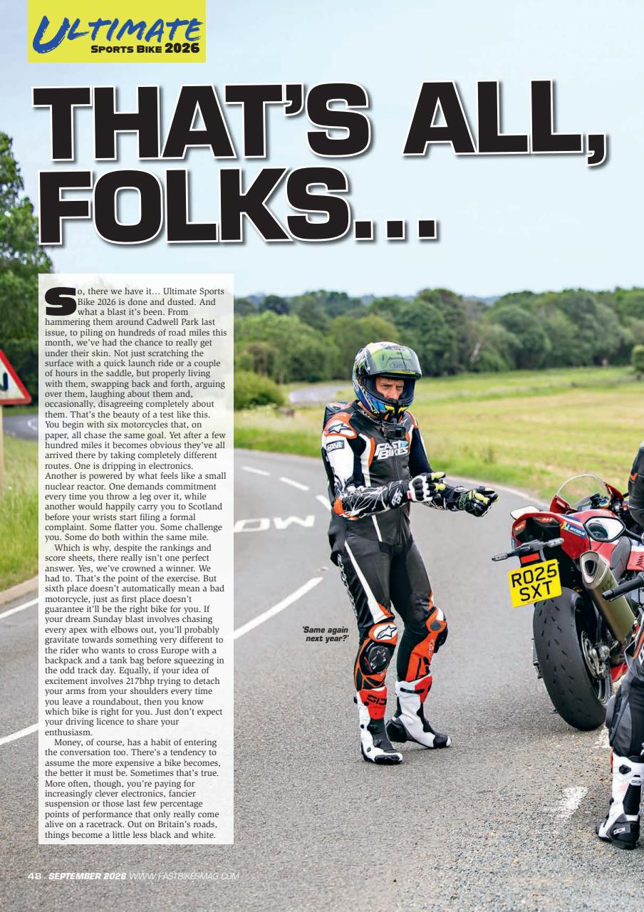 Fast Bikes Preview Pages