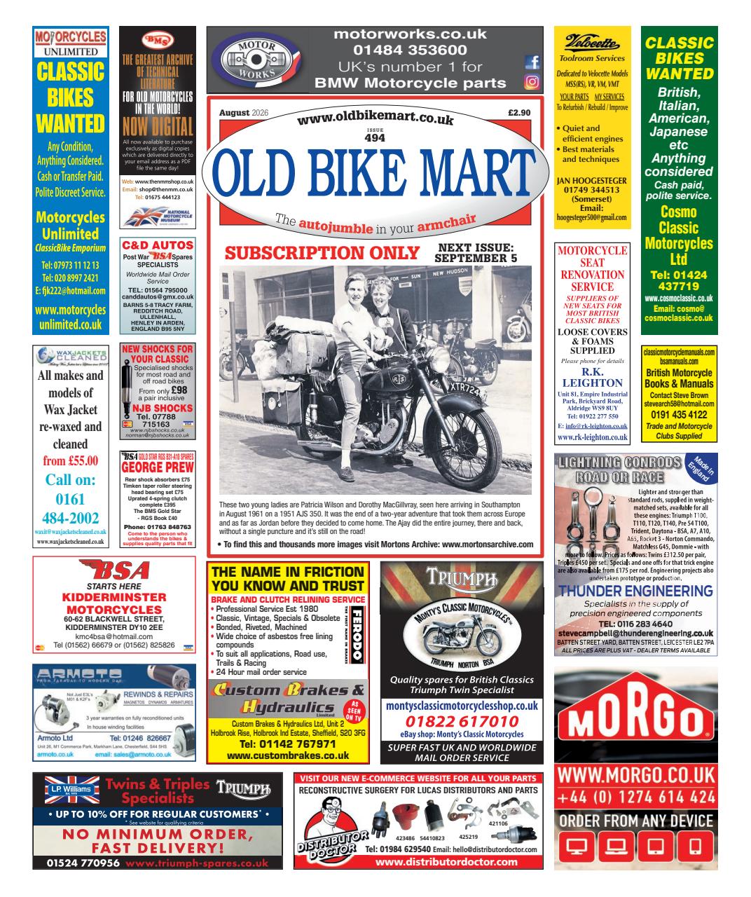 Old Bike Mart Preview Pages