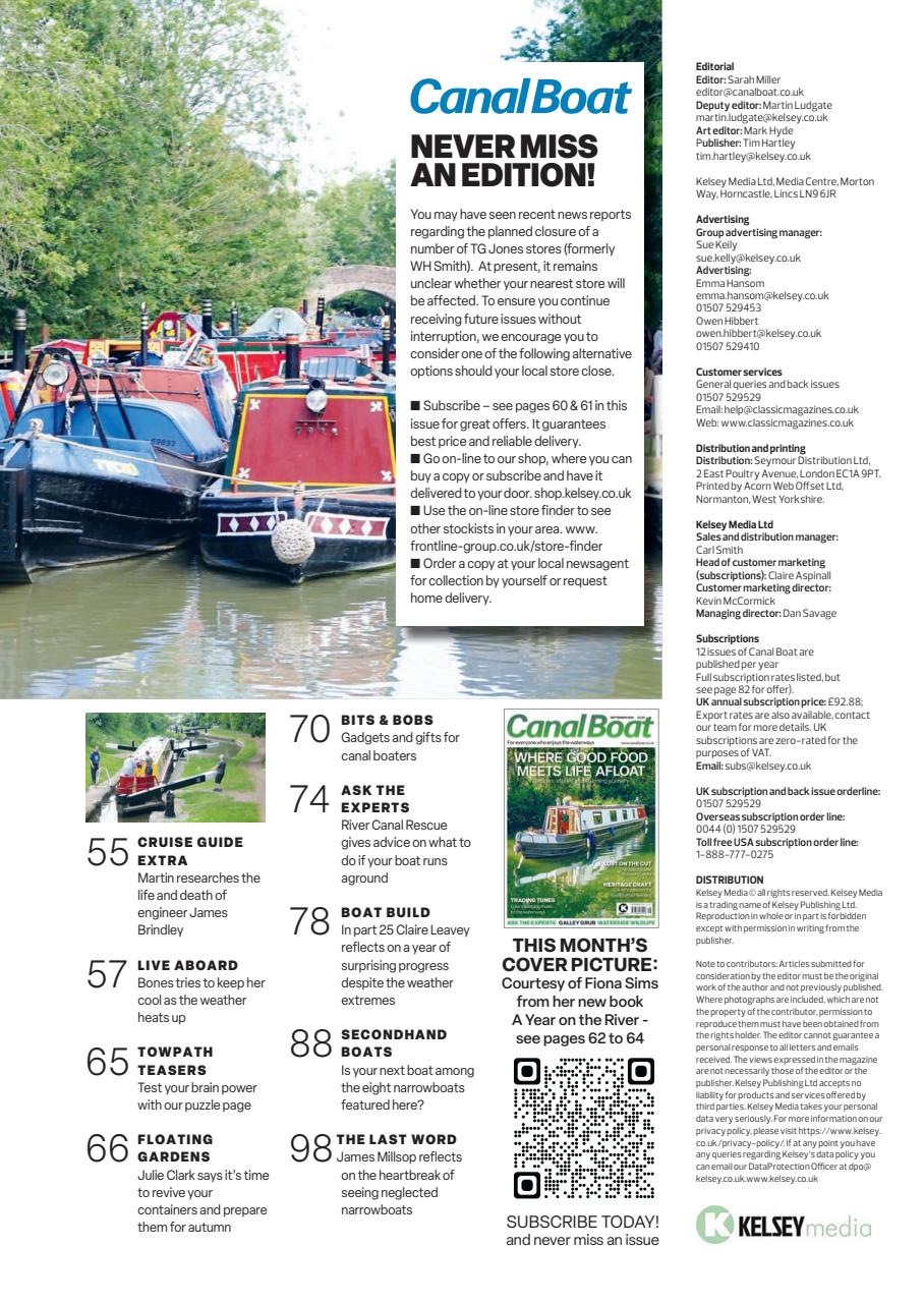Canal Boat Preview Pages