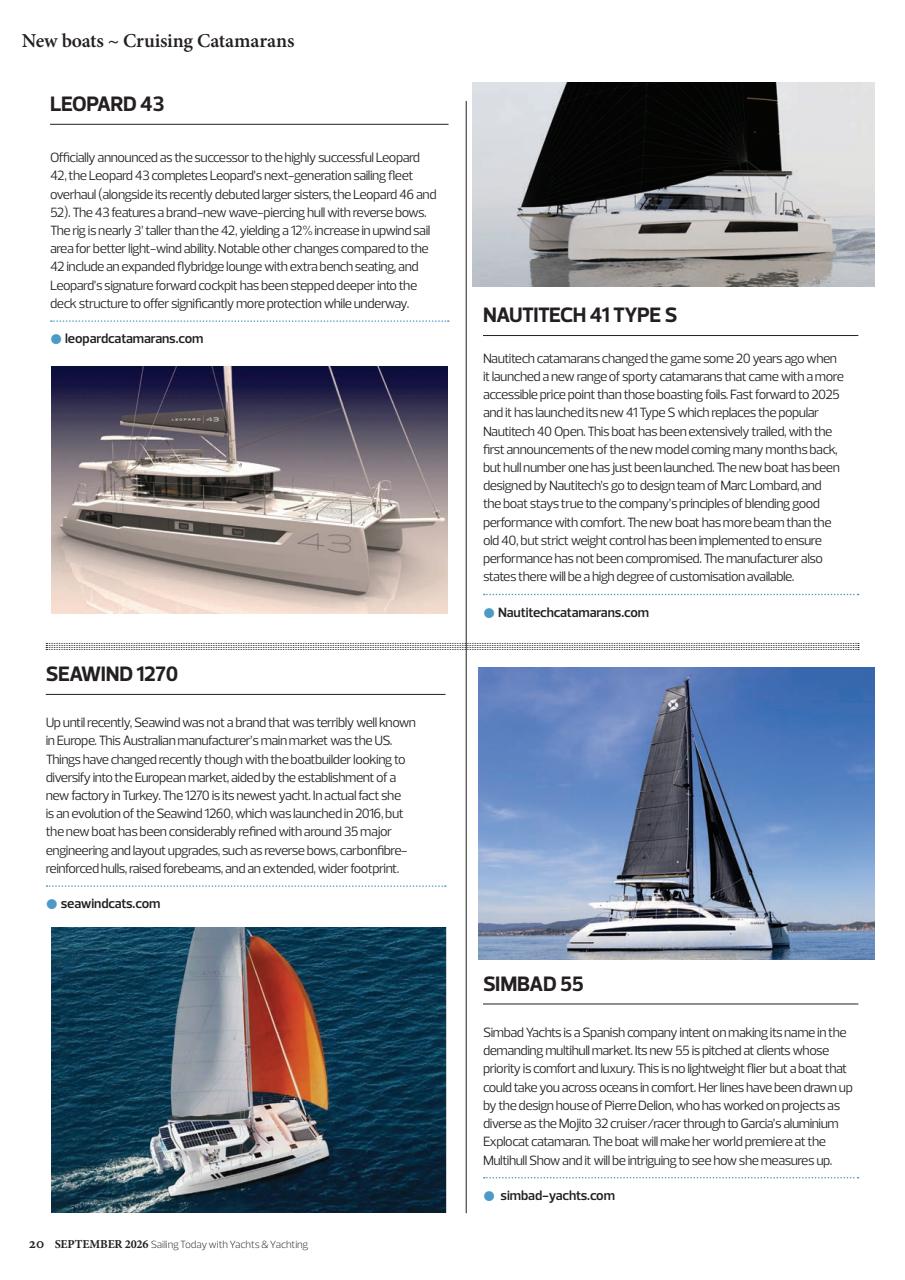 Yachts & Yachting Preview Pages