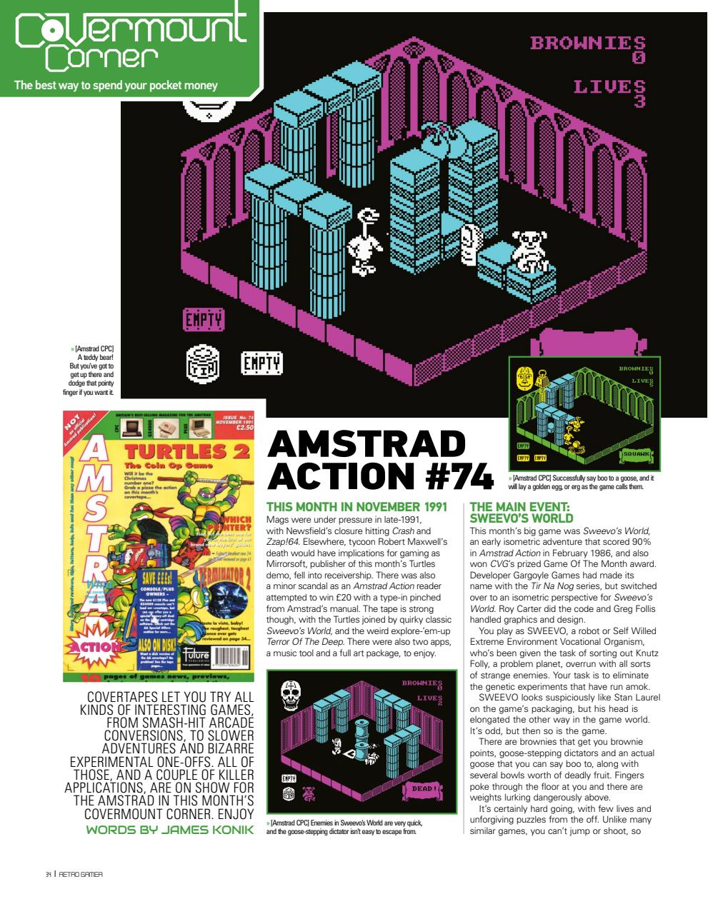 Retro Gamer Preview Pages