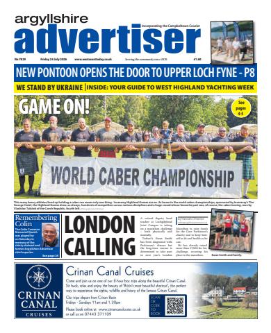 Argyllshire Advertiser issue Friday, July 24, 2026