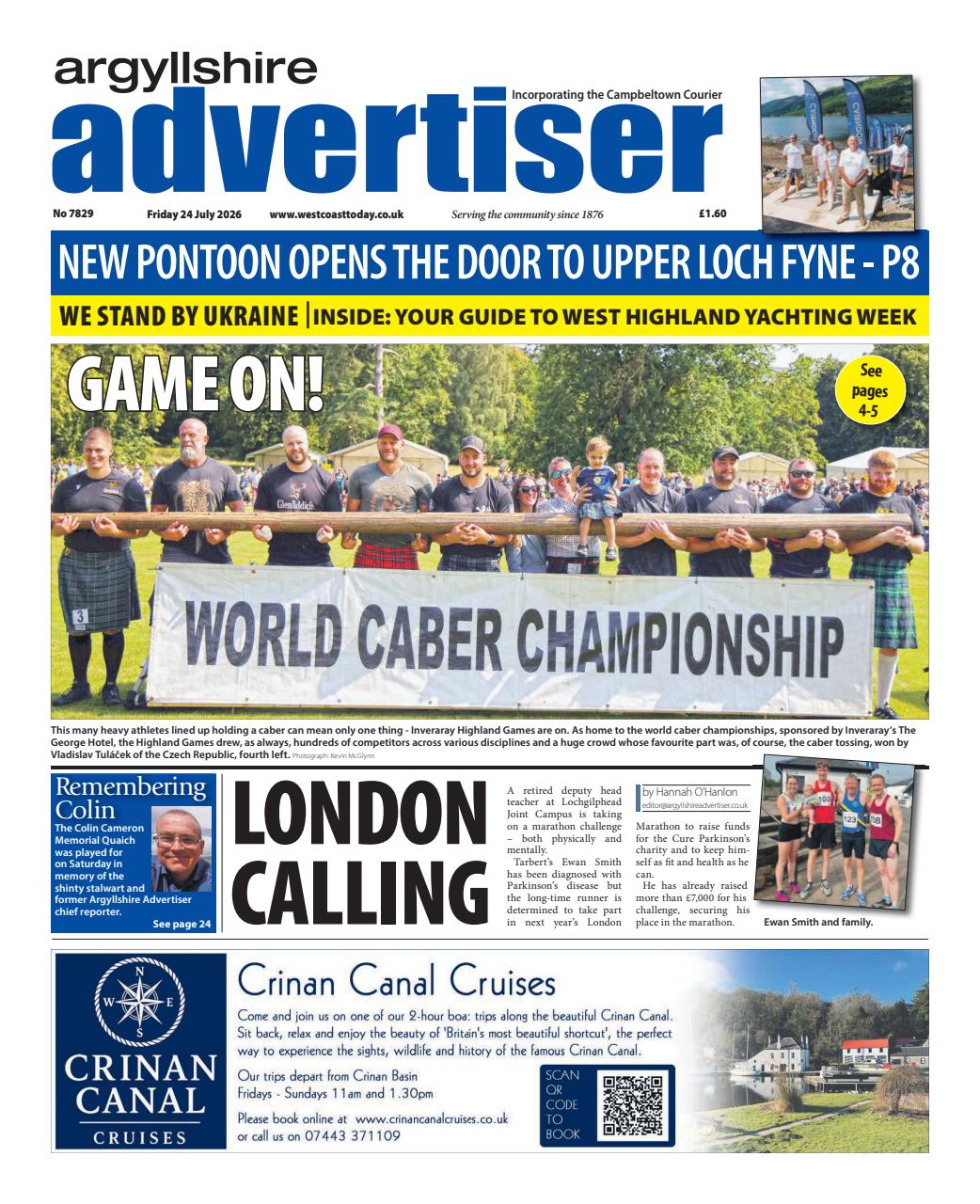 Argyllshire Advertiser Preview Pages