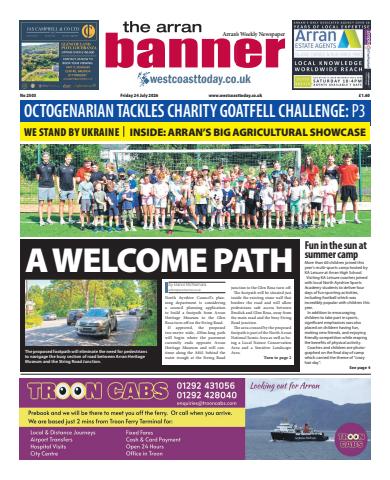 Arran Banner issue Friday, July 24, 2026