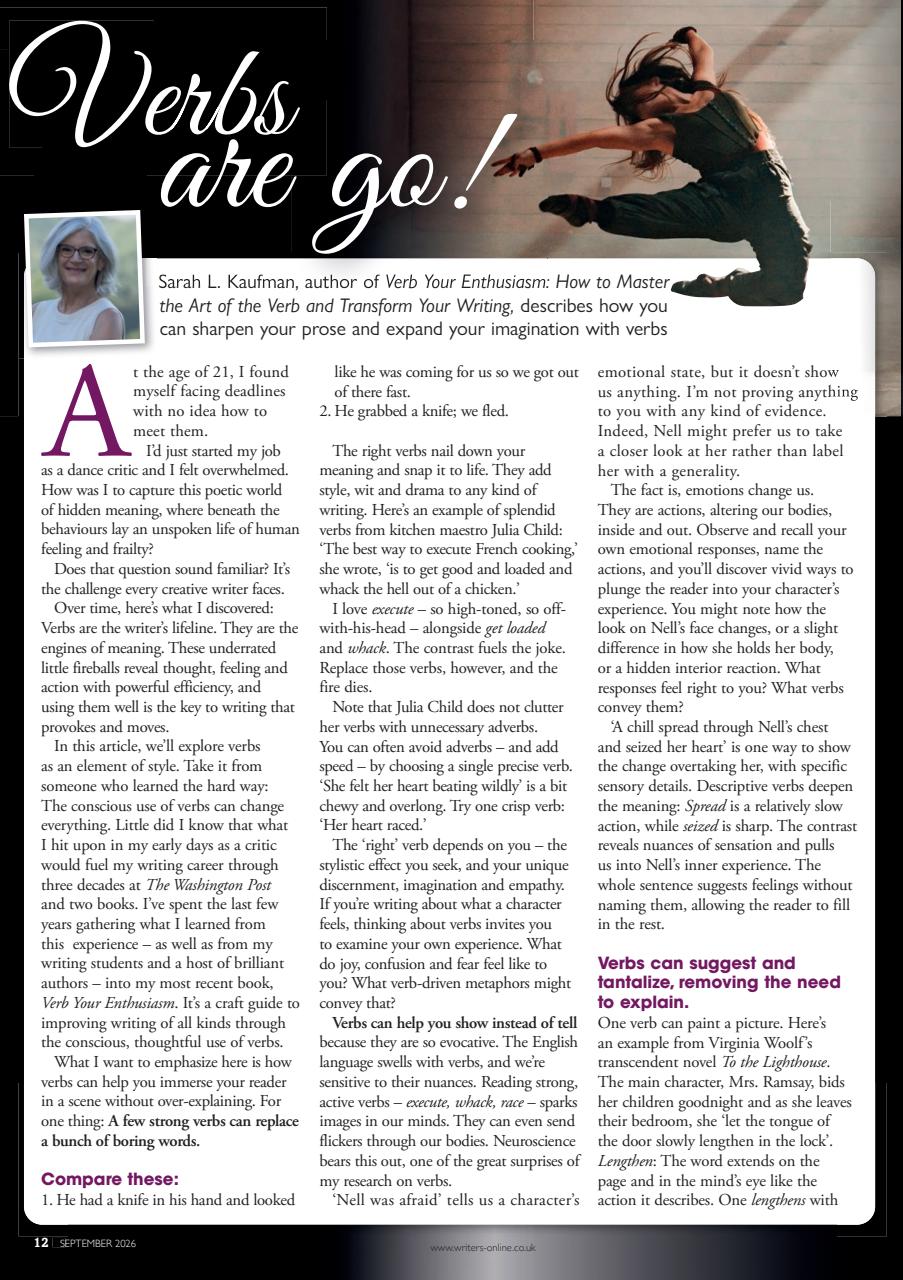 Writing Magazine Preview Pages