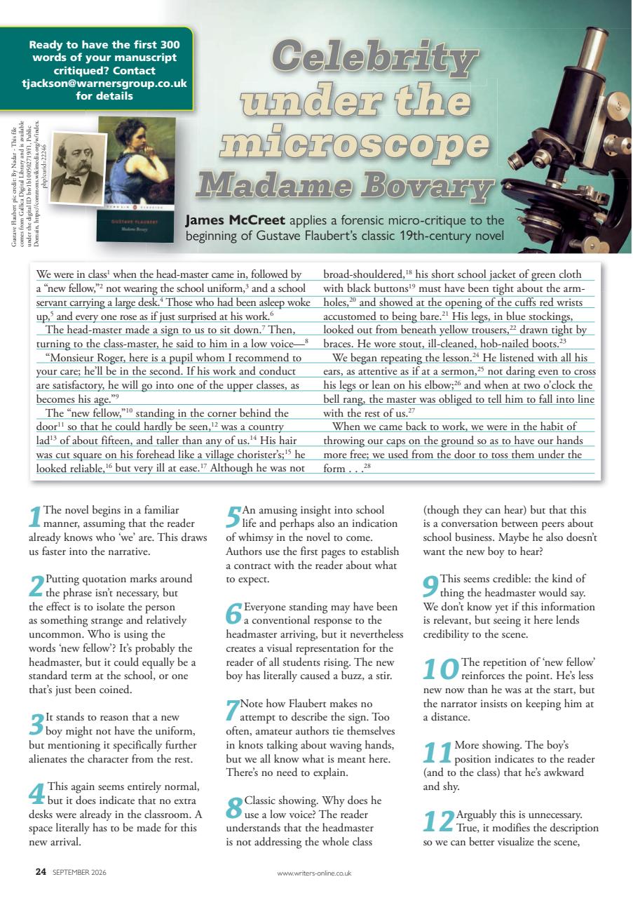 Writing Magazine Preview Pages