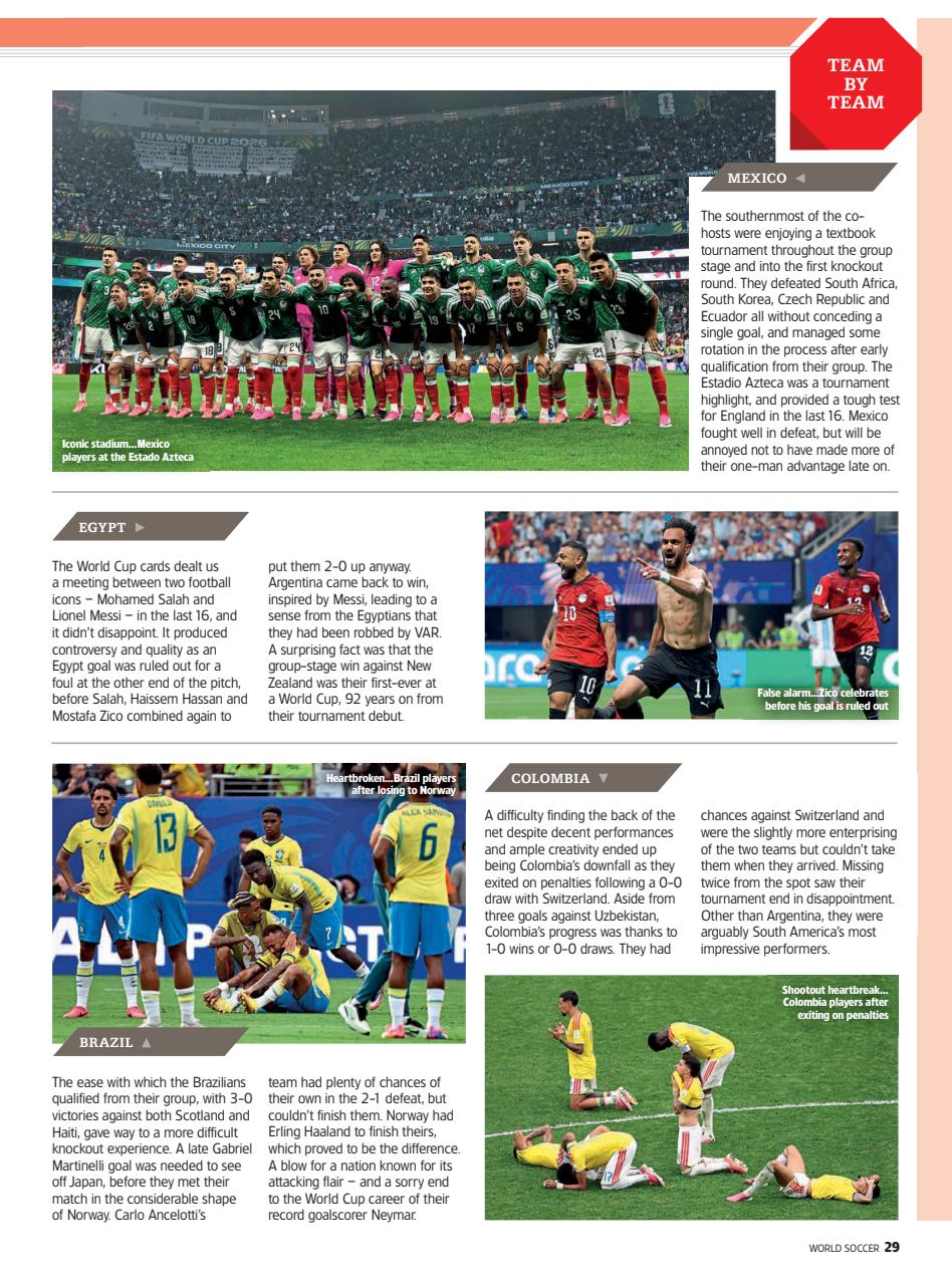 World Soccer Preview Pages
