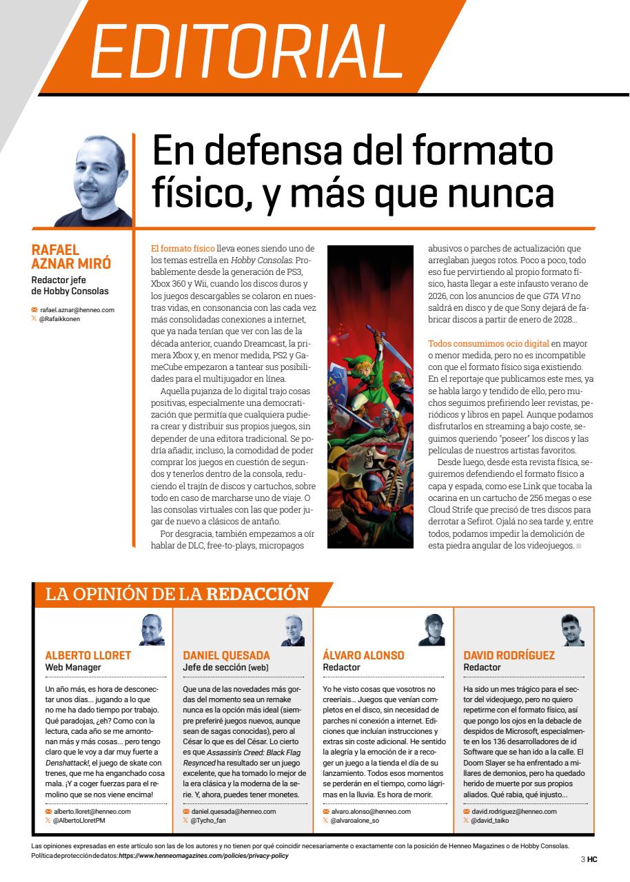 Hobby Consolas Preview Pages