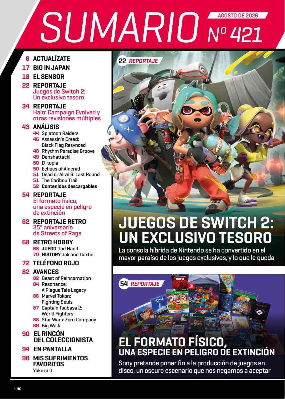 Hobby Consolas Preview Pages
