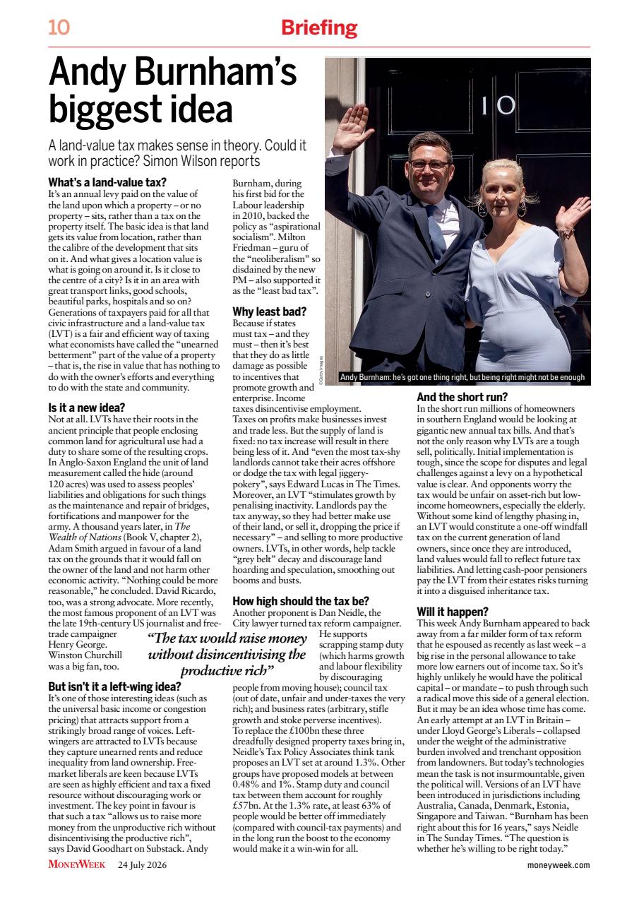 MoneyWeek Preview Pages