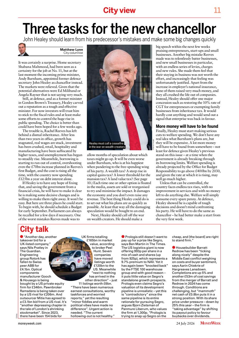 MoneyWeek Preview Pages