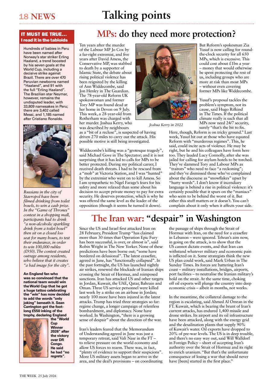 The Week Preview Pages