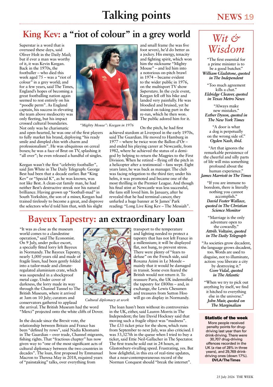 The Week Preview Pages