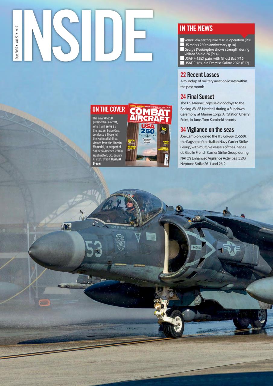 Combat Aircraft Journal Preview Pages